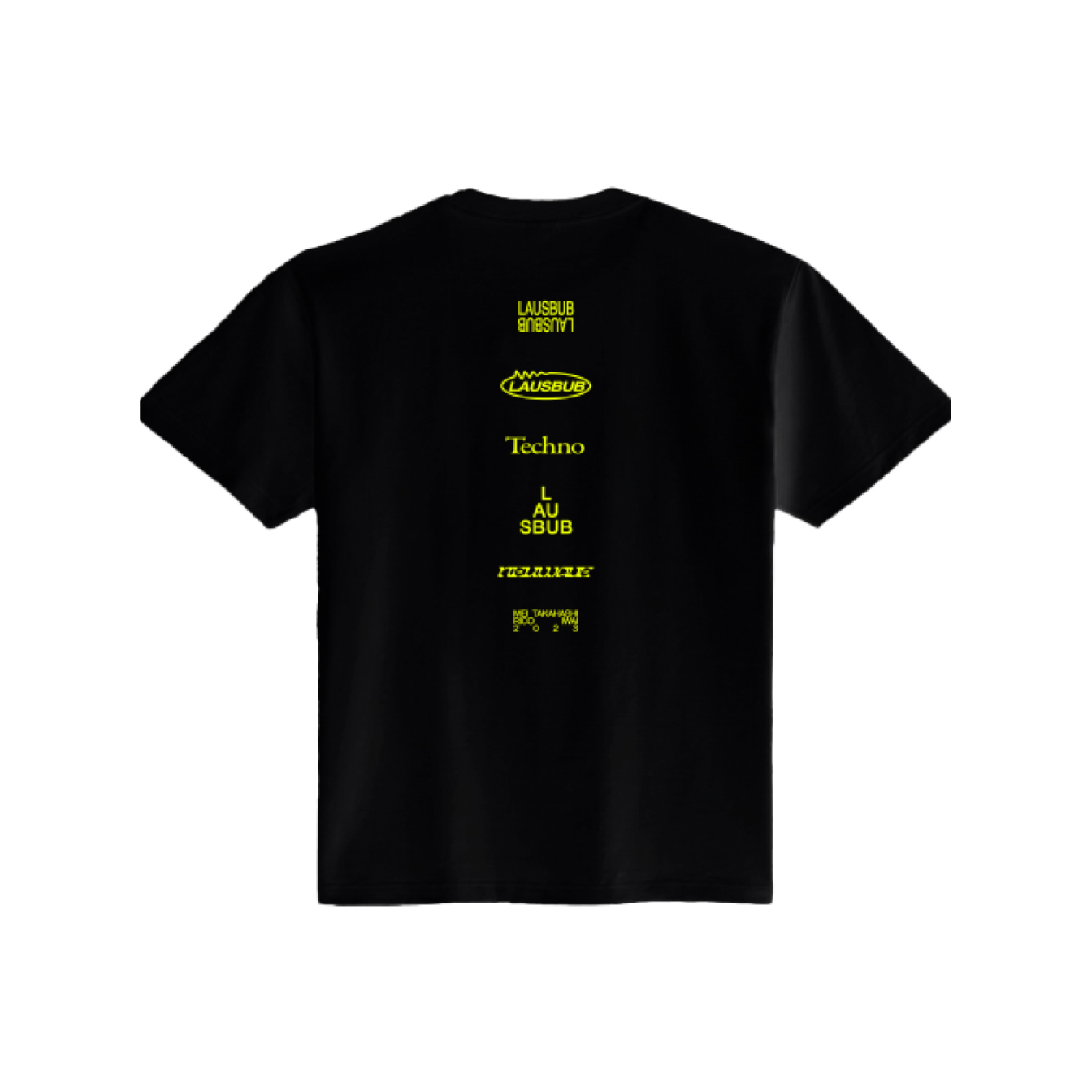 Techno Tee (BLACK)