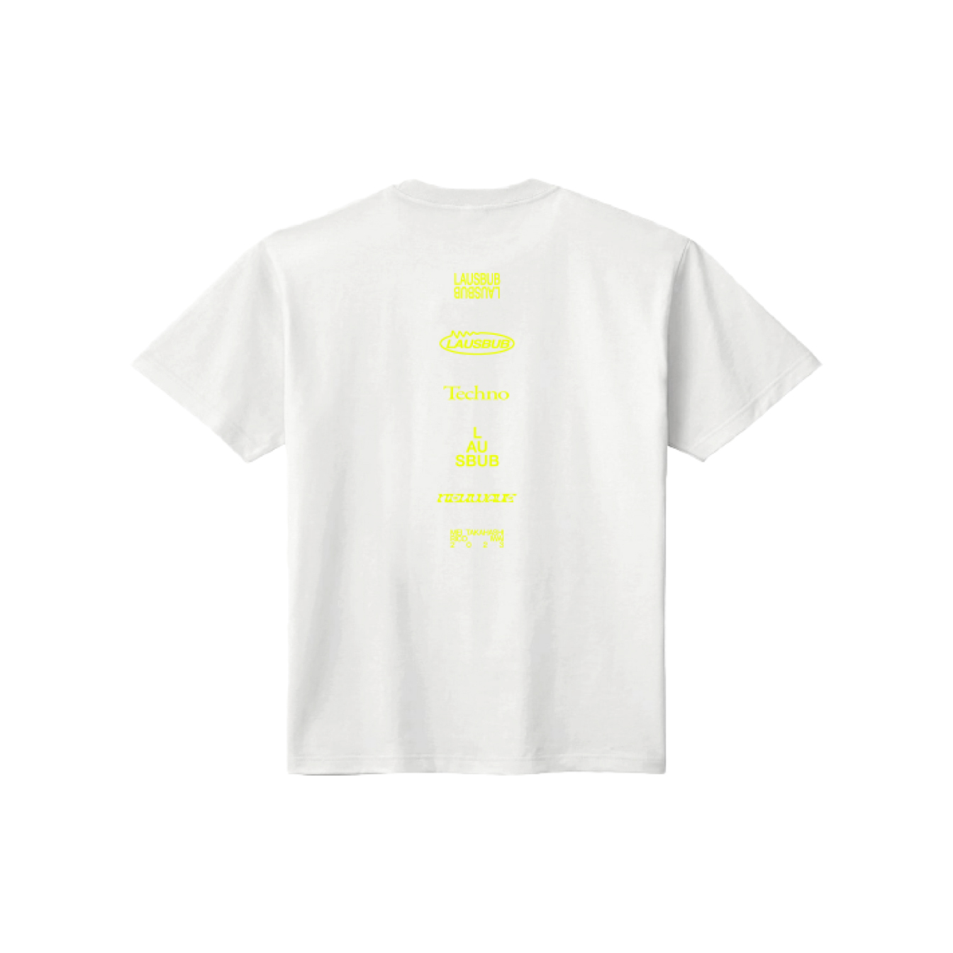 Techno Tee (WHITE)