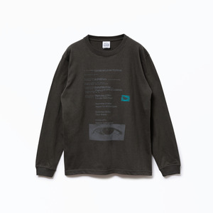 society | lazy Long Sleeve Tee（Sumi Black）