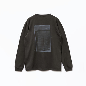 society | lazy Long Sleeve Tee（Sumi Black）