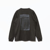 society | lazy Long Sleeve Tee（Sumi Black）